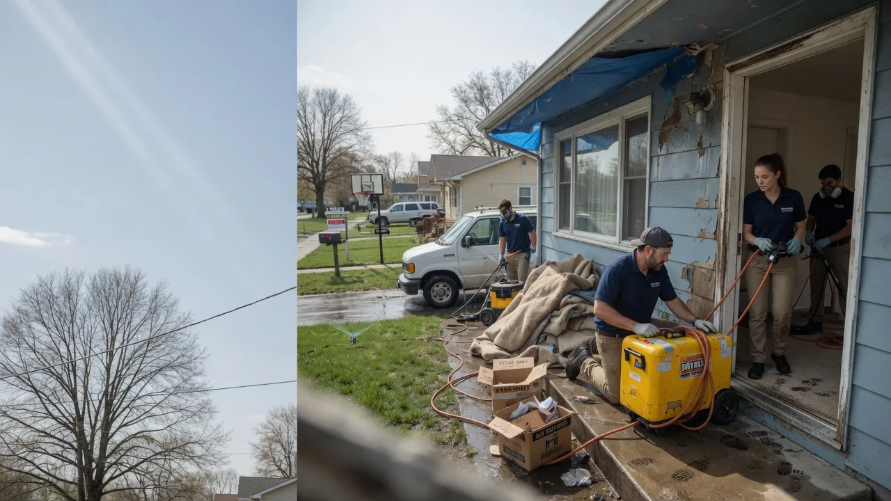 Basement Flood Cleanup in Woodside, DE near me